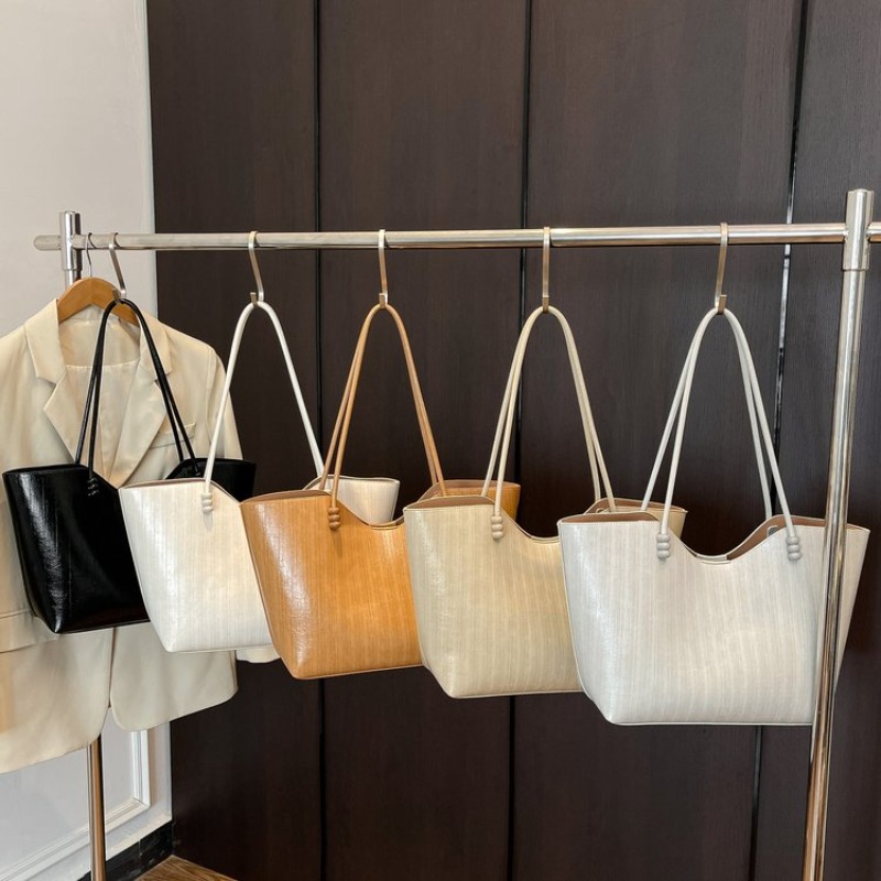 Women'S Vogue Bags - 女性用高級メッセンジャーバッグ ショッパーバッグ 無地 通勤バッグ エレガントレザー マザーズバッグ