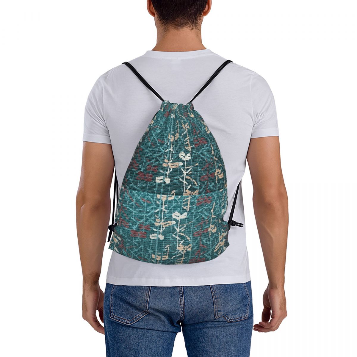 Women Bags For Airport - MCO オーランド国際空港カーペットバックパック多機能巾着バッグスポーツバッグブックバッグ男性女性学生用