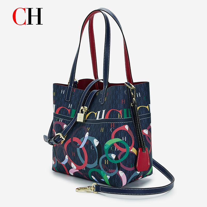 Women'S Bags Cross Body - CH レディース 大容量プリントトートバッグ、ファッション感あふれるレターパターンのハンドバッグ、カジュアルなショルダーバッグ、クロスボディバッグ、女性用ショッピングバッグ、旅行用バッグ。