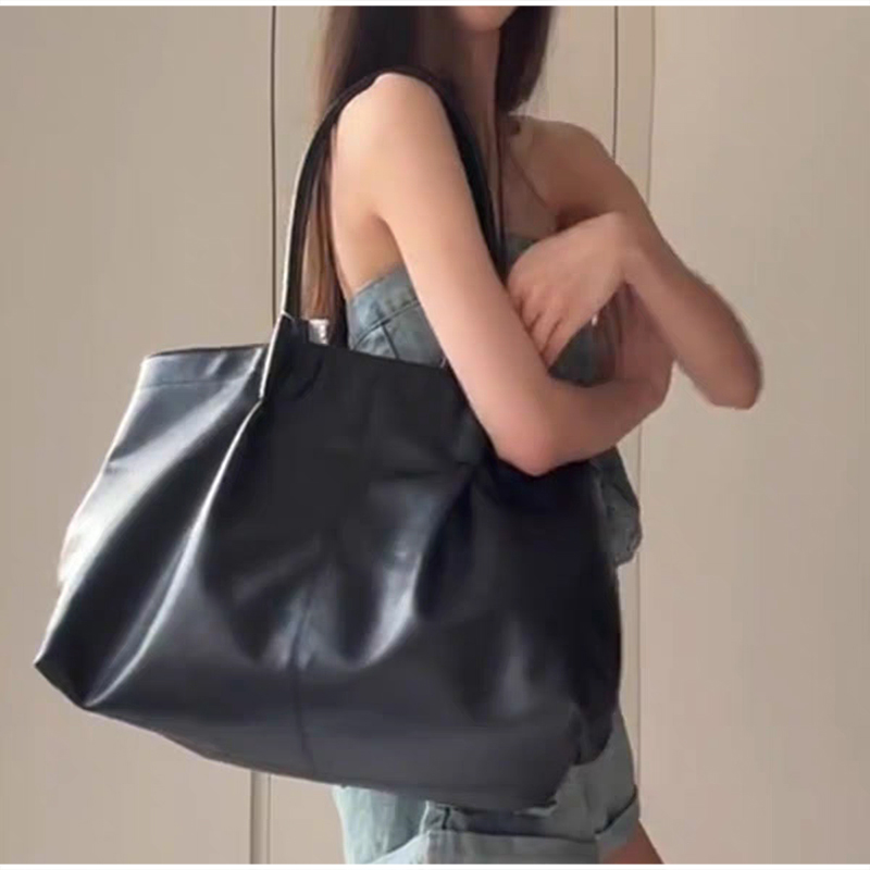 Women'S Work Bags Designer - 大容量ファッション トートバッグ 通勤用ハンドバッグ シンプルな無地デザイン カジュアルショルダーバッグ ヴィンテージ