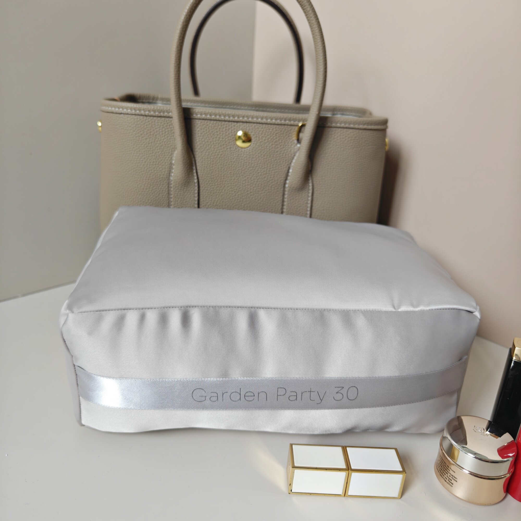 Hガーデンパーティー30、36に対応。収納用クッション、高級 - Women'S Bag のレビューと価格