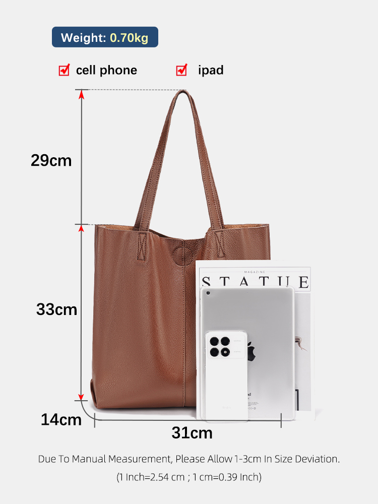 Zency レディース 大容量ハンドバッグ 天然皮革 ショル - Women'S Work Bags Designer のレビューと価格