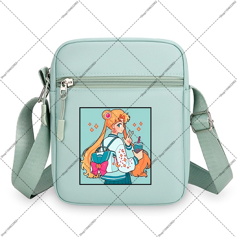 セーラームーンショルダーバッグユニセックスかわいいクロスボデ - Women'S Bags Cross Body のレビューと価格