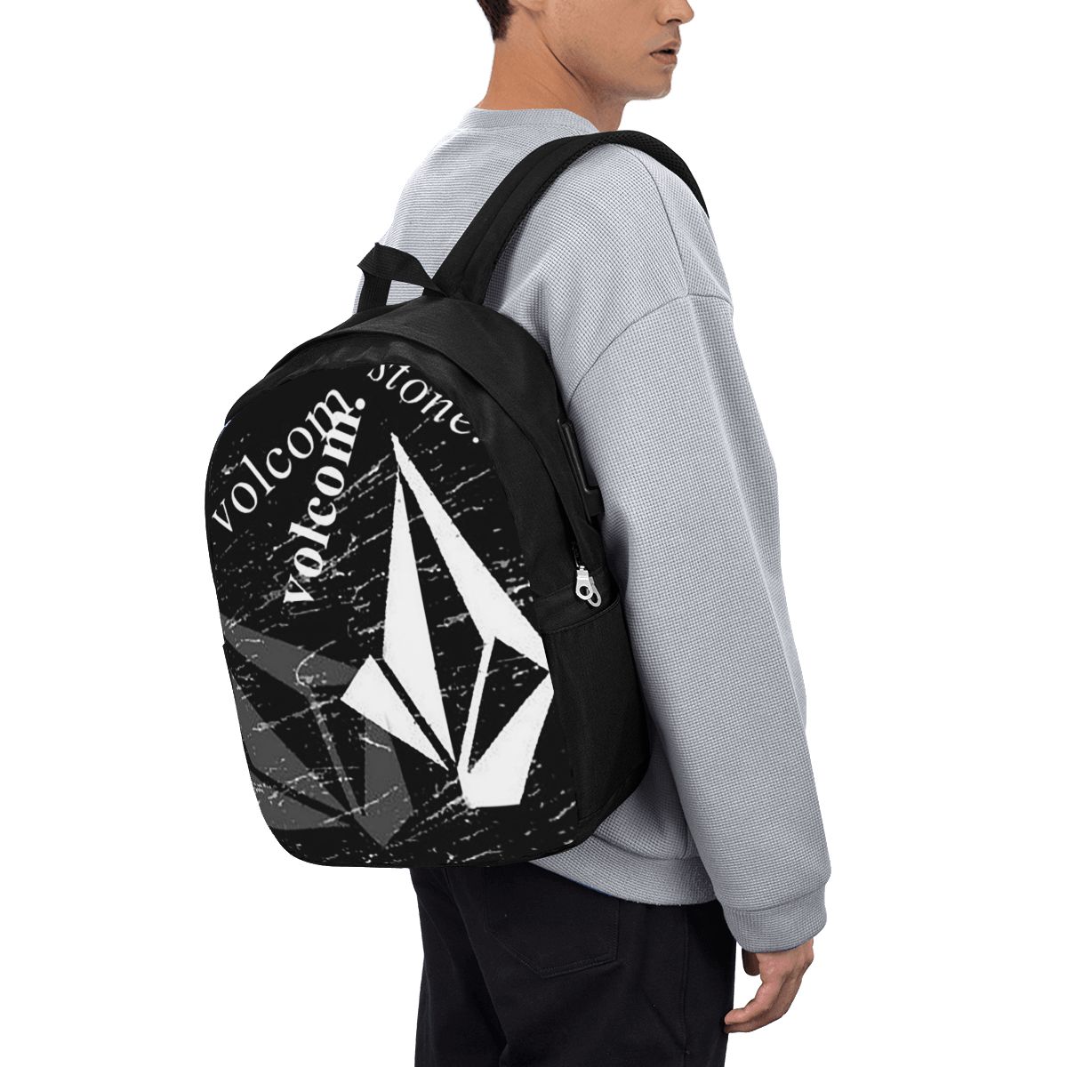 V-Volcom ロゴ バックパック トラベル ノートブック - Women Bags Laptop のレビューと価格