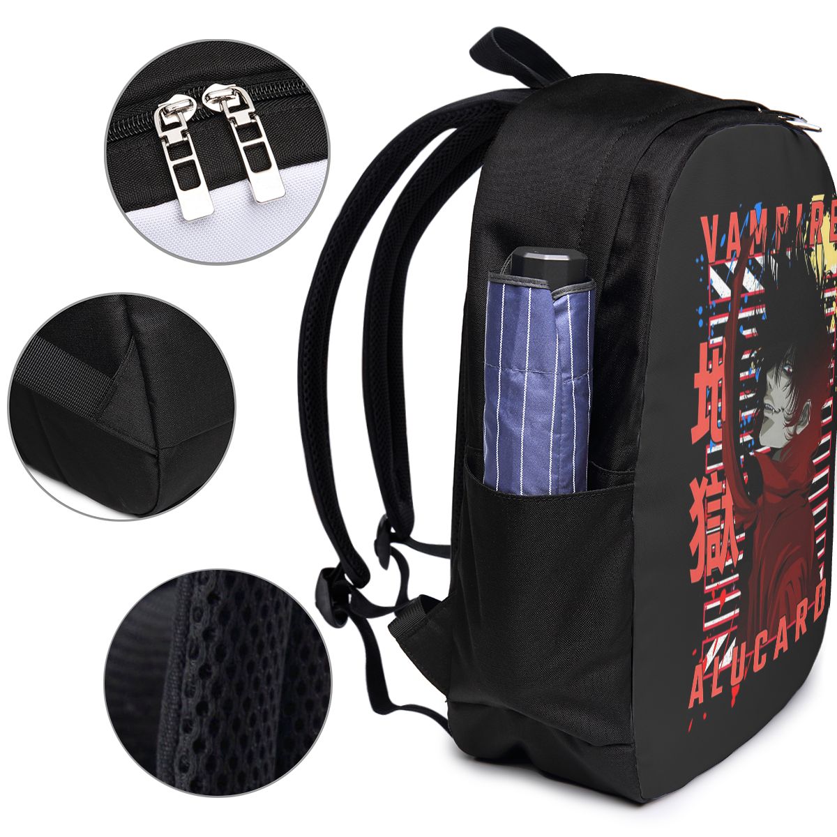 アルカード・ヘルシング漫画バックパック旅行ノートブックバッグ - Women Bags Laptop のレビューと価格