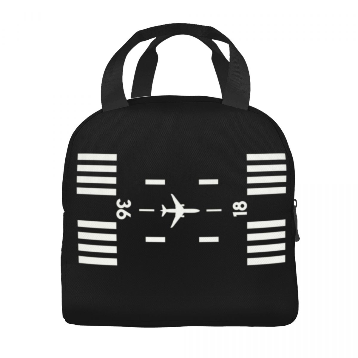 空港滑走路柄のランチバッグ。男女兼用。保冷・保温機能付きで、 - Women Bags For Airport のレビューと価格