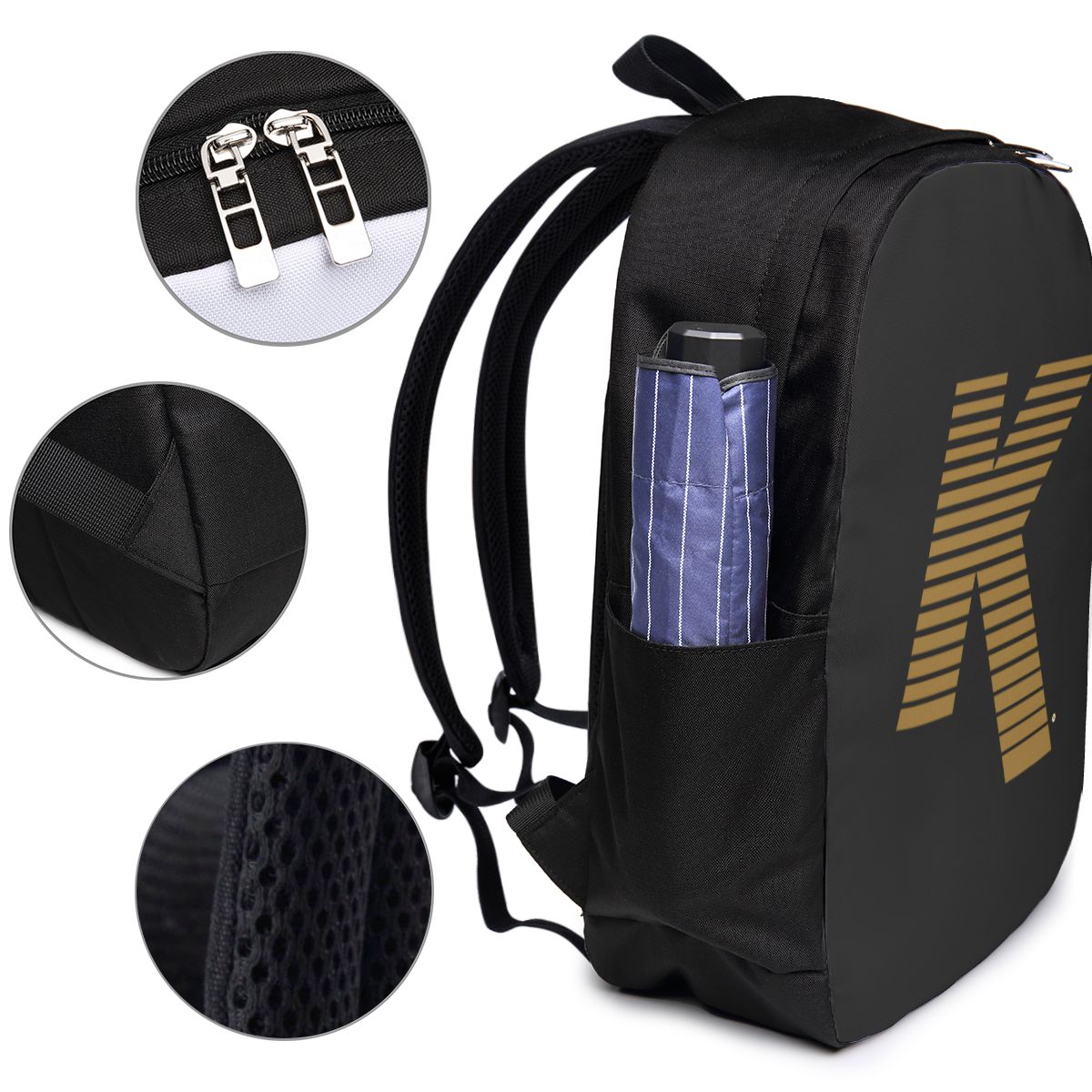 ジルジャン K ロゴバックパック旅行ノートブックバッグコンピ - Women Bags Laptop のレビューと価格