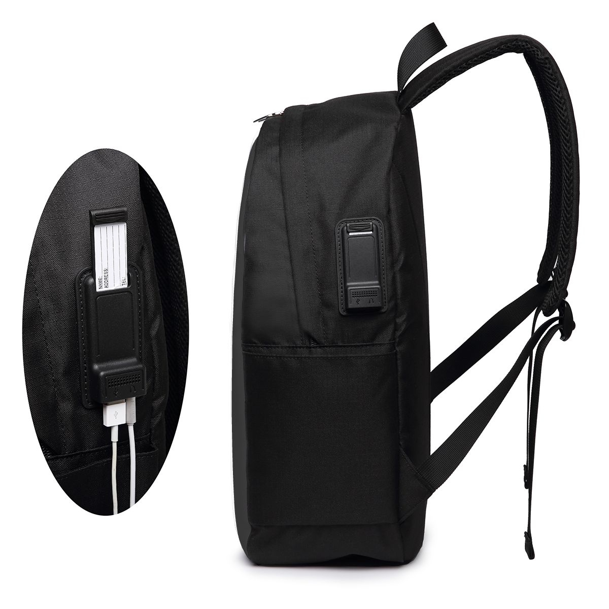 ジルジャン K ロゴバックパック旅行ノートブックバッグコンピ - Women Bags Laptop のレビューと価格