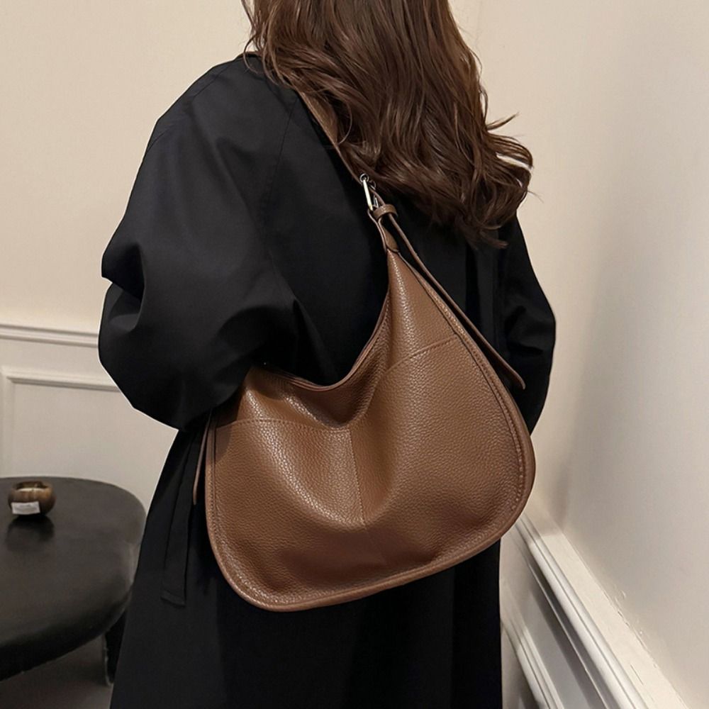 PUレザー PUレザートートバッグ ブラックコーヒー カーキ - Women'S Work Bags Designer のレビューと価格