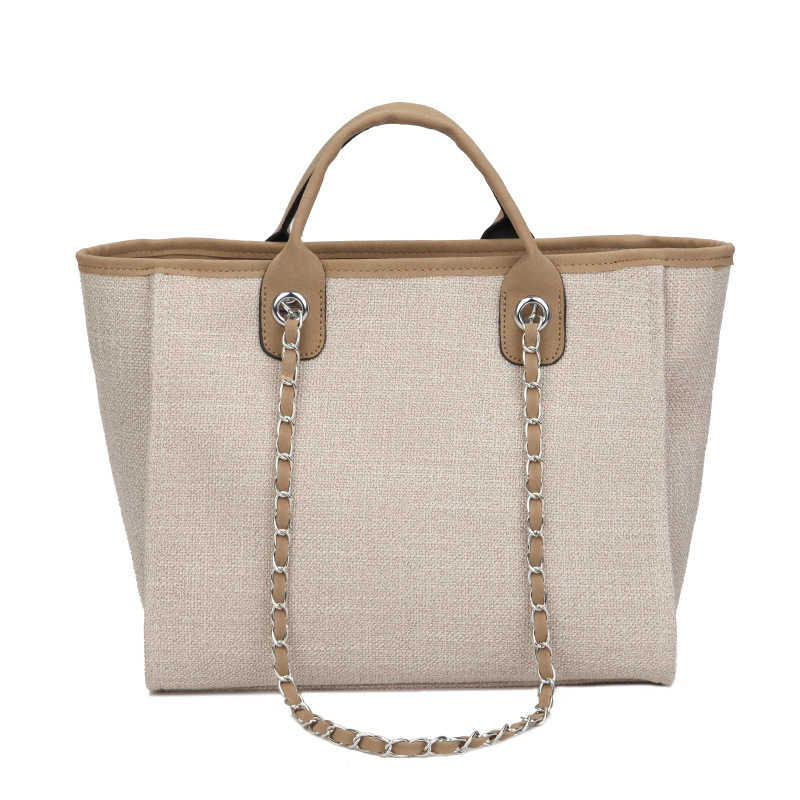 SGARR 高品質女性用キャンバスハンドバッグ 大容量チェー - Women Bags Zara のレビューと価格