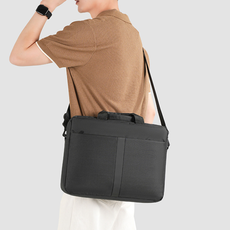 大容量ビジネスブリーフケース男性女性ハンドバッグクロスボディ - Women Bags For Office Use のレビューと価格