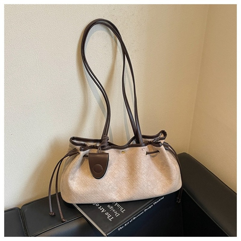 カジュアルな女性用トートバッグ。柔らかいフランネル素材で、大 - Women Bags For Office Use のレビューと価格