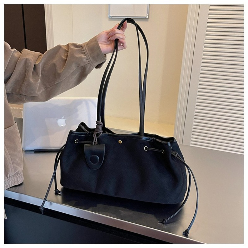 カジュアルな女性用トートバッグ。柔らかいフランネル素材で、大 - Women Bags For Office Use のレビューと価格