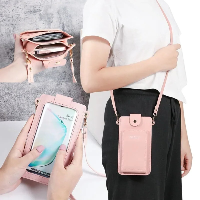 クロスボディ携帯電話バッグ女性女の子用ユニバーサル携帯電話オ - Women'S Bags Cross Body のレビューと価格