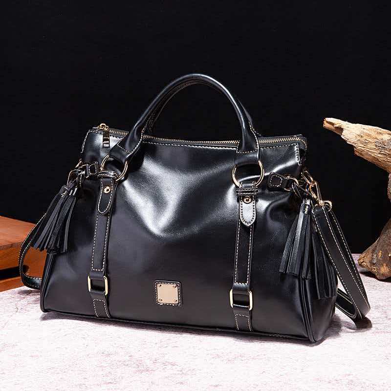 レトロなソフトレザーの女性の大容量トートバッグ高級デザイナー - Women'S Work Bags Designer のレビューと価格