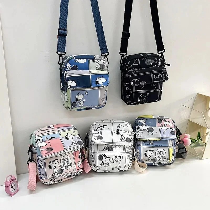 スヌーピークロスボディバッグ女性のためのかわいい財布電話ケー - Women Bags Price のレビューと価格