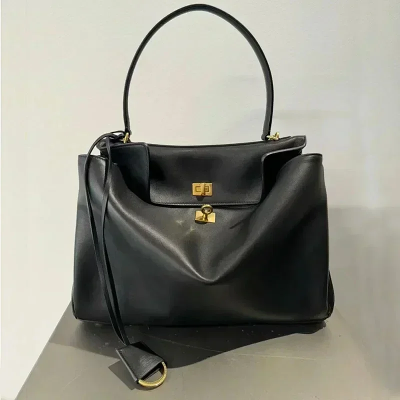 女性用高級ゴールドロックデザイナーハンドバッグ、マイクロファ - Women'S Work Bags Designer のレビューと価格